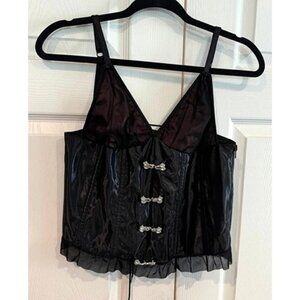 Women's Black Corset